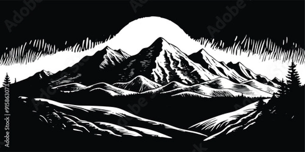 Fototapeta Mountains