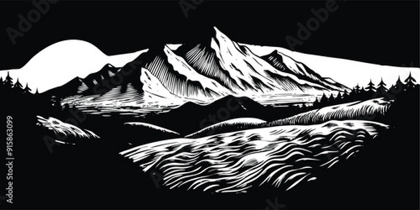 Fototapeta Mountains