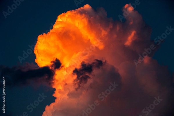 Obraz fire in the sky