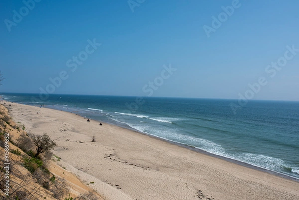 Obraz two atvs approach on coast guard beach in cape cod Massachusetts