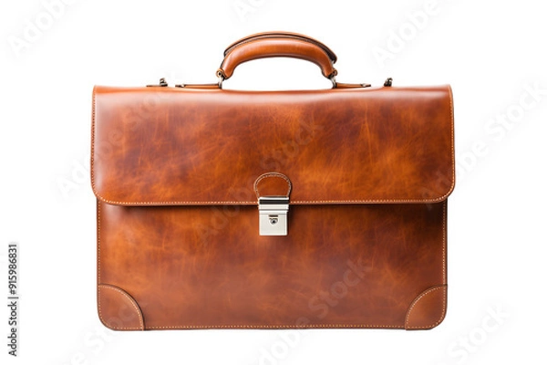Obraz brown purse isolated on transparent background