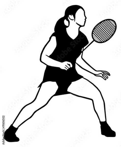 Fototapeta バトミントン