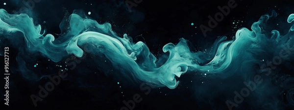 Obraz Ink flow creative design, wallpaper