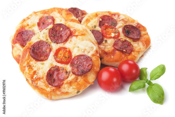 Obraz Mini pizzas