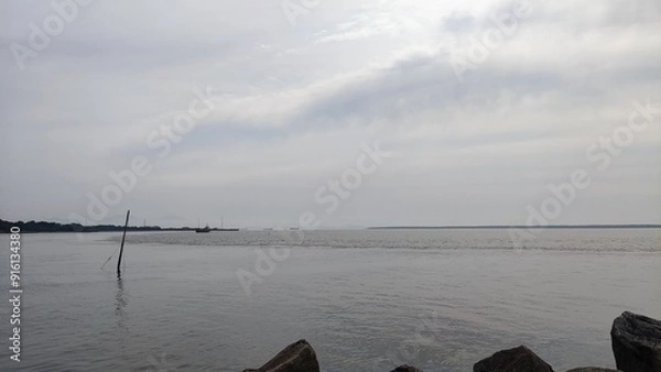 Obraz Ocean and ship.