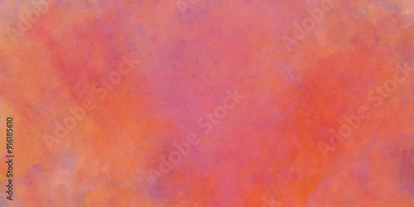 Obraz Texture red multicolor wall grunge watercolor drawing paper background. watercolor smooth paint old texture painting, colorful vibrant aged fantasy smooth light background.