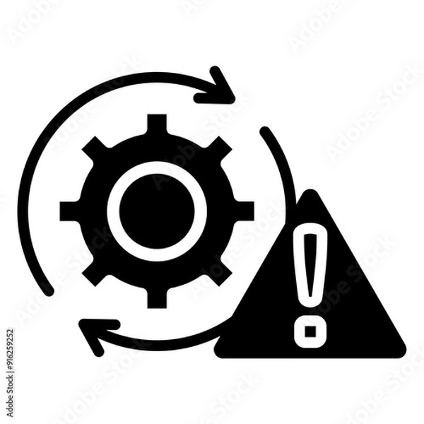 Fototapeta Problem Icon