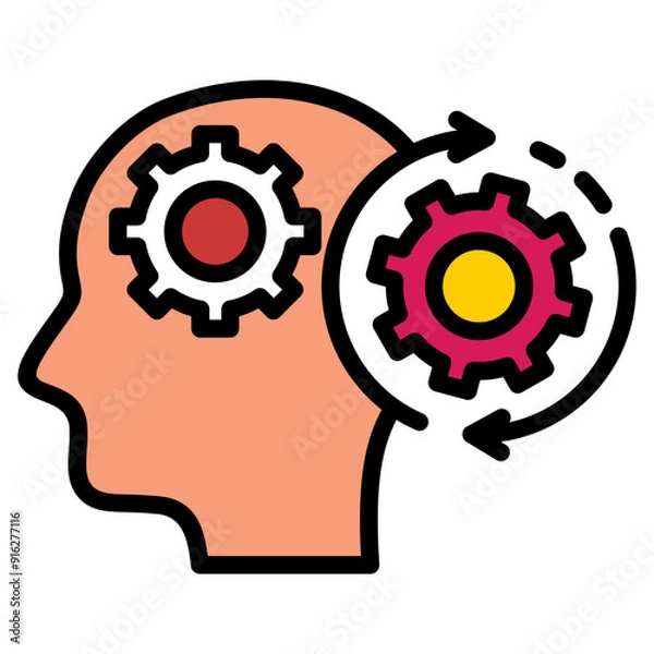 Obraz Critical Thinking Icon