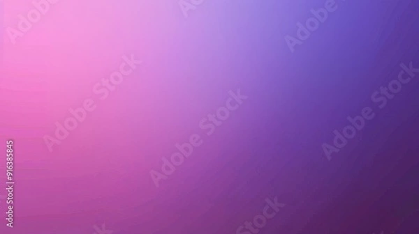 Fototapeta A gradient background transitioning smoothly from a deep, rich purple at the top to a soft, pastel pink at the bottom, creating a calm and soothing visual effect perfect for backgrounds or overlays