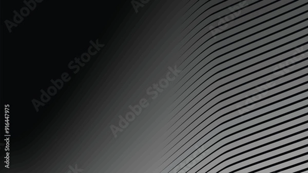 Fototapeta Black grey abstract background vector image for backdrop or presentation