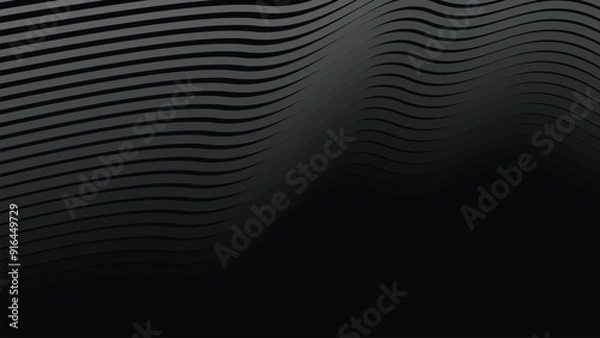 Fototapeta Black grey abstract background vector image for backdrop or presentation