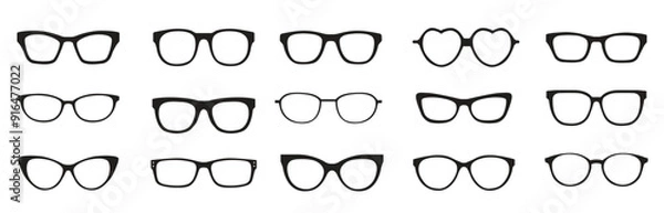 Obraz Geek glasses collection