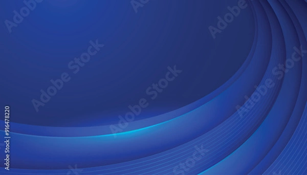Obraz Gradient blue background