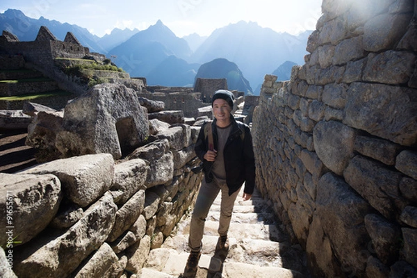 Obraz Hiking the Mountains