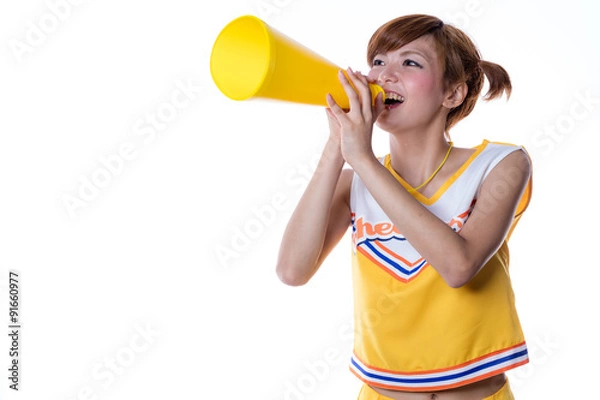 Fototapeta チアガール 応援