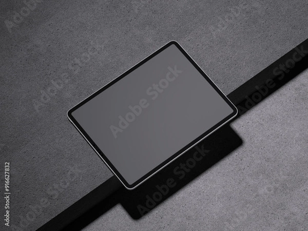 Obraz 3D Mockup, tablet Mockup to showcase your design