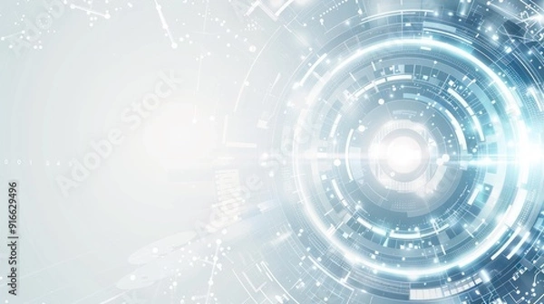 Fototapeta Abstract Digital Technology Background