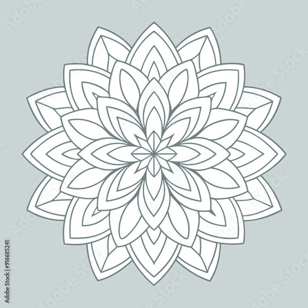 Fototapeta Creative Illustrations Featuring Abstract and Isolated Flowers on Black Backgrounds, Highlighting Unique Black and Yellow Floral Designs and Artistic Vector Elements for Bold and Modern Projects