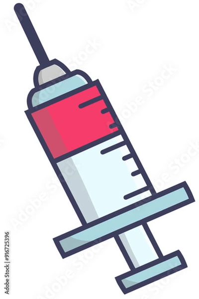 Obraz Needle with fluid