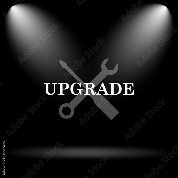 Fototapeta Upgrade icon
