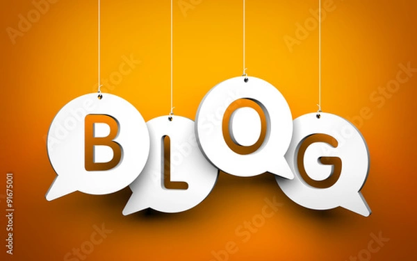 Obraz BLOG background