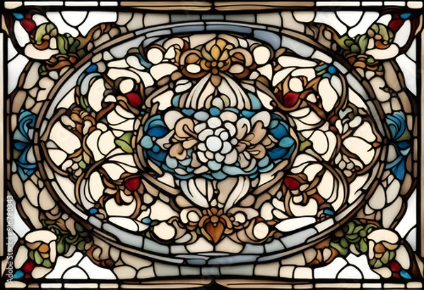 Obraz stained glass window