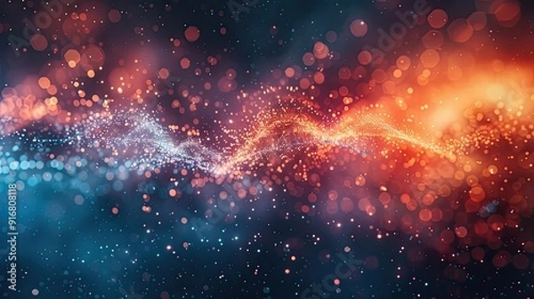 Fototapeta Mache einen Banner