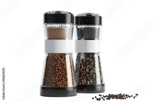 Fototapeta Electric Pepper Mill Image Isolated On Transparent Background
