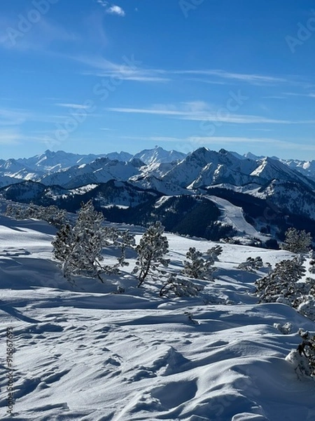 Obraz Snow on Mountain 