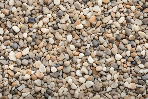 Fototapeta Gravel Texture Background background illustration