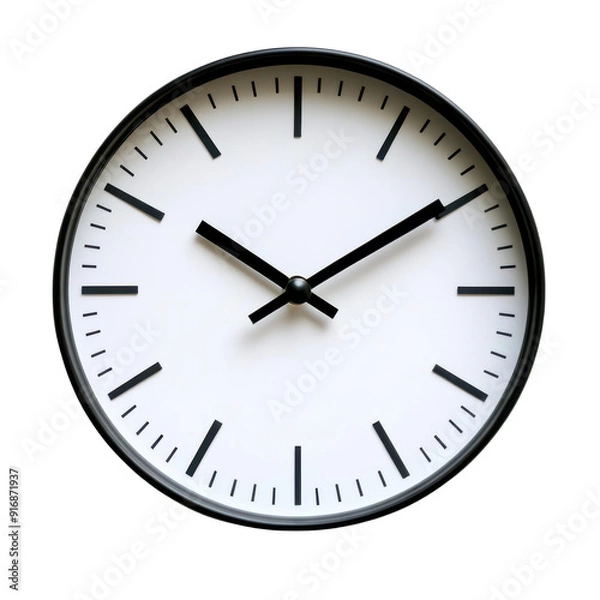 Obraz A modern wall clock.