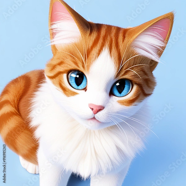 Obraz 어려보이는 고양이