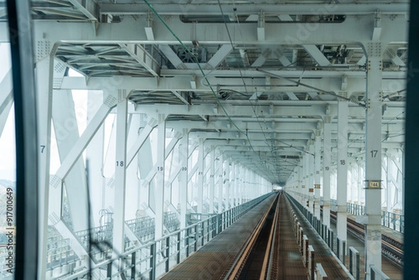 Fototapeta 快速マリンライナー（瀬戸大橋経由）