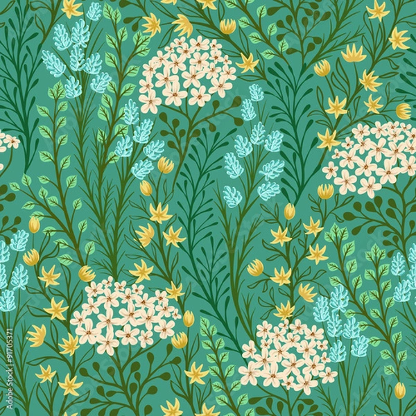 Obraz Floral seamless pattern