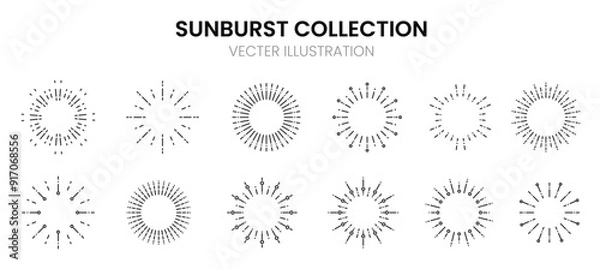 Obraz  Sunburst collection.