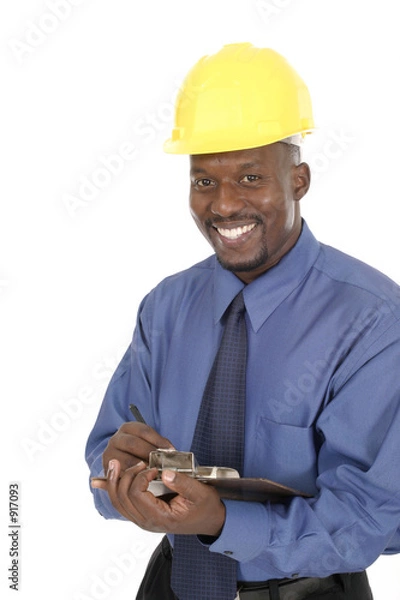 Obraz happy smiling architect engineer 1