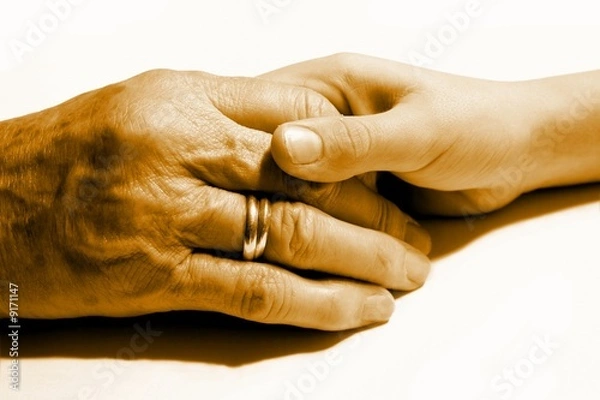 Obraz Jung hilft alt