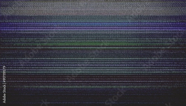 Obraz ノイズのかかったTVモニター画面背景_02