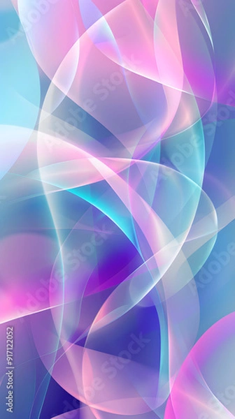 Fototapeta Mauve and cyan background illustration