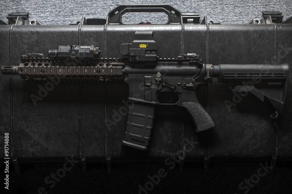 Fototapeta assult rifle