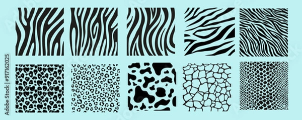 Obraz animal seamless pattern