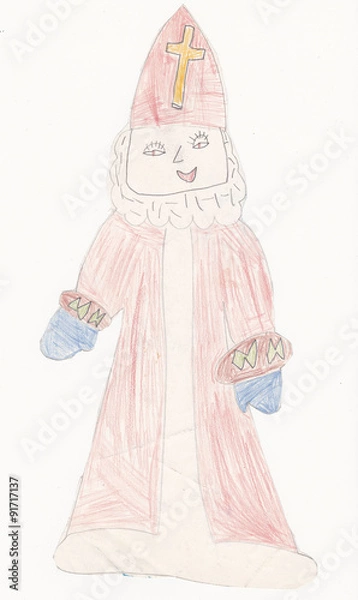 Obraz Saint Nicholas original child picture