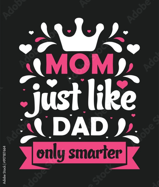 Obraz Typhography T-Shart Design