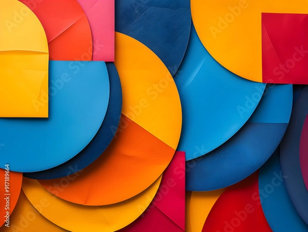 Obraz mobile wallpaper with background illustration