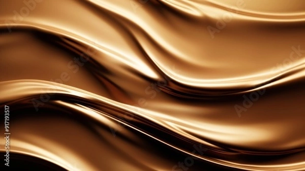 Fototapeta Chocolate background, liquid chocolate cream texture, sugar, milk, chocolate, abstract dark chocolate, gradient color scatter pattern, satin, cream, syrup, silk.