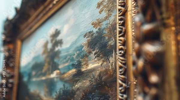 Fototapeta Discuss the importance of conservation framing. How do specialized framing techniques help preserve and protect valuable artworks