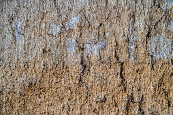Fototapeta Retro architecture stone wall, background and texture