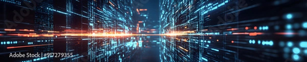 Fototapeta Big Data Analytics is revolutionizing how businesses and organizations derive insights from vast amounts of data. By leveraging advanced algorithms and computational power, it enables the extraction.