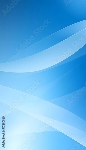 Fototapeta Blue Abstract Simple Background