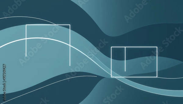 Obraz abstract blue background